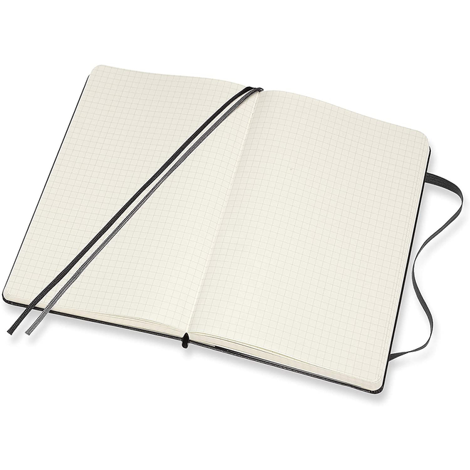 Moleskine Hardcover Squared 5 x 8.25" 13x21 cm Double thick 400 pages