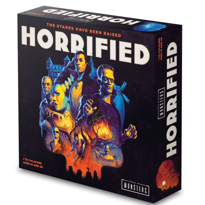 UNIVERSAL STUDIOS MONSTERS - HORRIFIED BOARD GAME