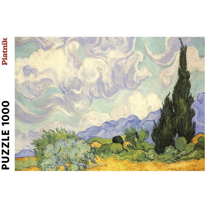 Piatnik Puzzle 1000Pc Wheat , Van Gogh
