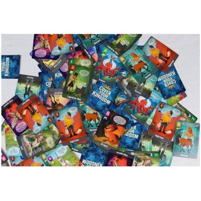 Grandpa Beck'S Games: Cover Your Kingdom - Conspire To Acquire Punderful Creatures
