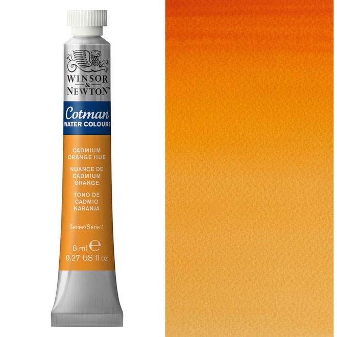 Cotman Watercolour 8Ml Cadmium Orange Hue