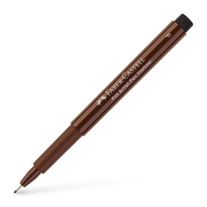 Faber Castell Pitt Pen Fine Dark Sepia 175
