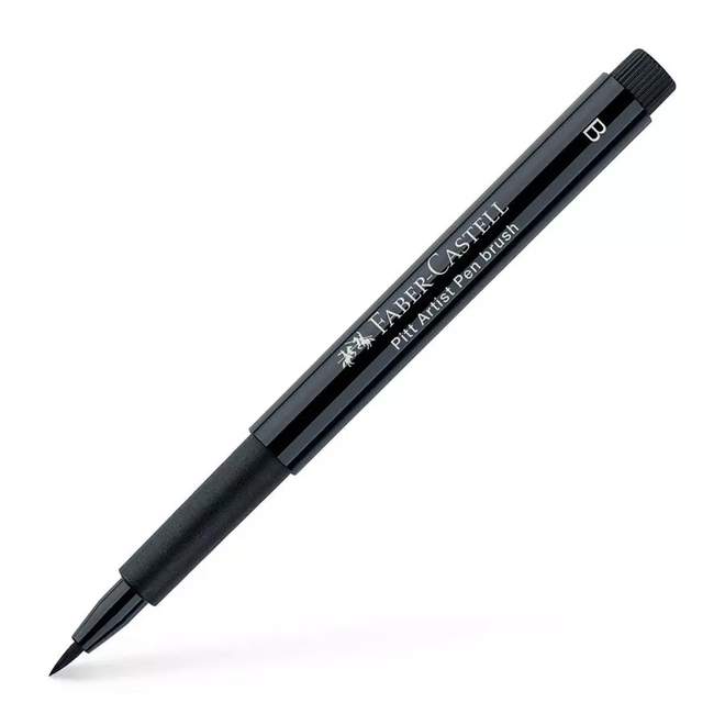 Faber Castell Pitt Artist Brush Tip Pen 199 Black B