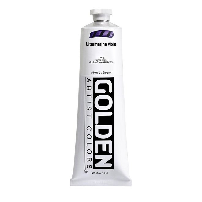 Golden 5Oz Ultramarine Violet Heavy Body Series 4