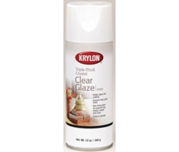 KRYLON TRIPLE-THICK CRYSTAL CLEAR GLAZE 11OZ