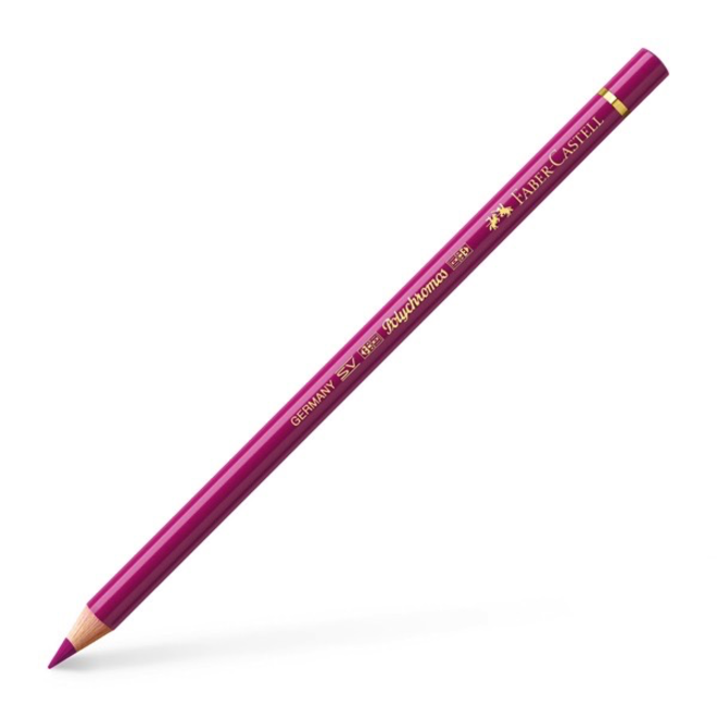 Faber-Castell Polychromos Coloured Pencil - 125 Middle Purple Pink