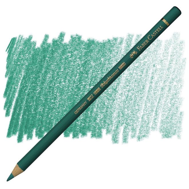 Faber Castell Polychromos Coloured Pencil 276 Chrome Oxide Green Fiery