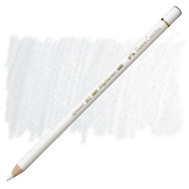Faber Castell Polychromos Coloured Pencil 101 White