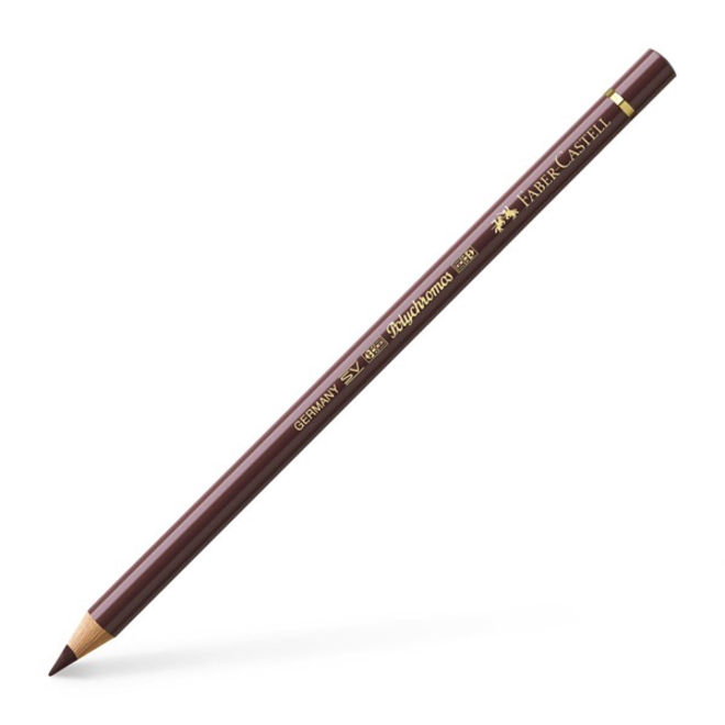 Faber-Castell Polychromos Coloured Pencil - 176 Van-Dyck Brown