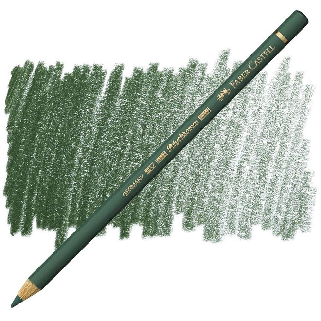 Faber Castell Polychromos Coloured Pencil 165 Juniper Green