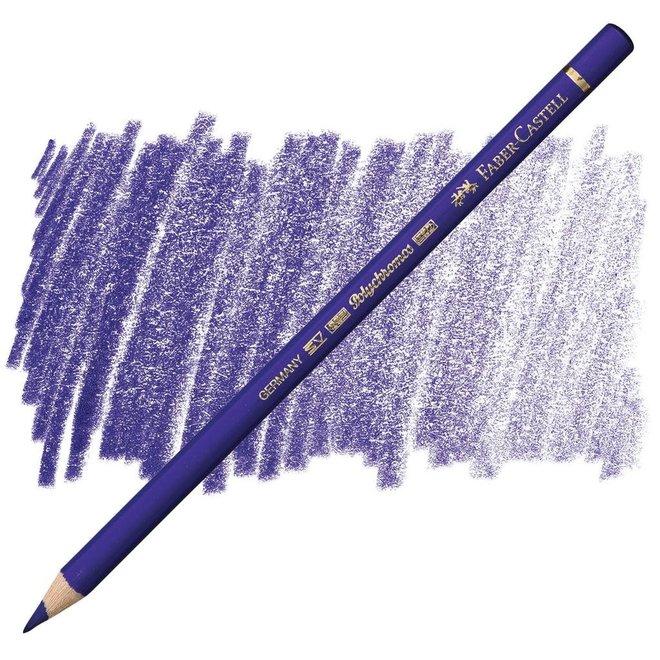 Faber Castell Polychromos Coloured Pencil 137 Blue Violet