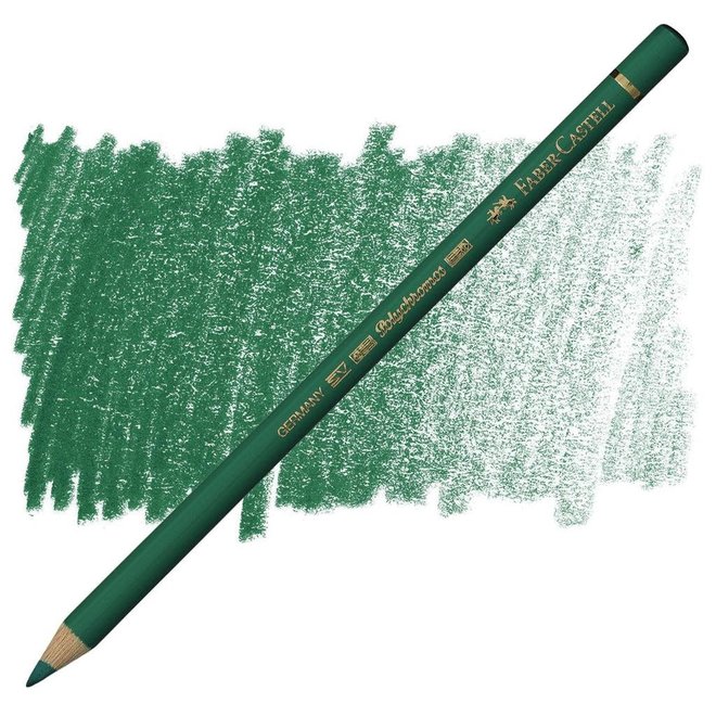 Faber Castell Polychromos Coloured Pencil 264 Dark Phthalo Green