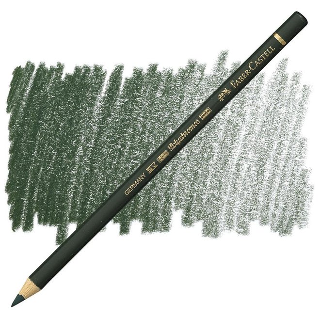Faber Castell Polychromos Coloured Pencil 278 Chrome Oxide Green