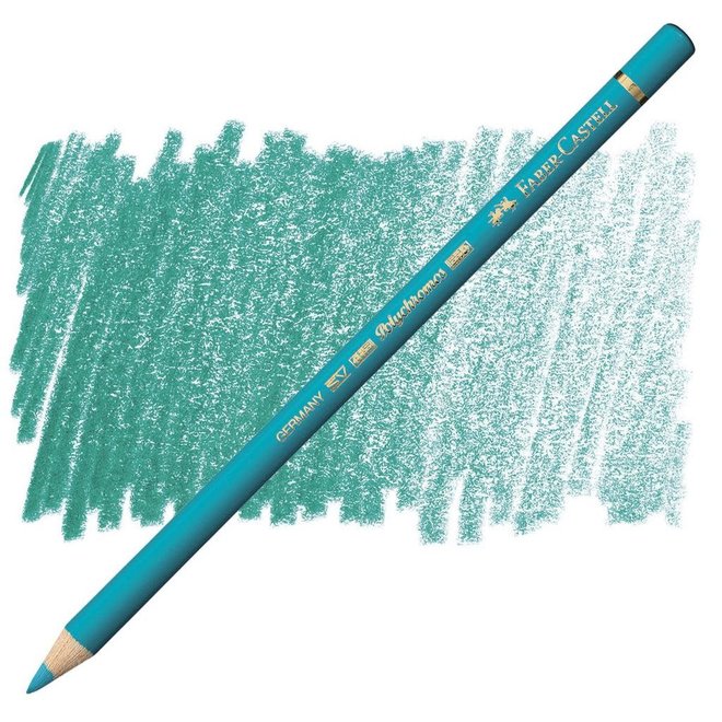 Faber Castell Polychromos Coloured Pencil 156 Cobalt Green