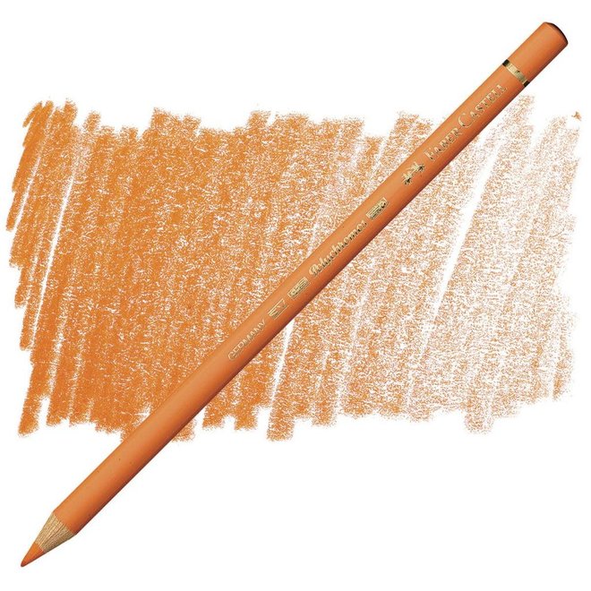 Faber Castell Polychromos Coloured Pencil 113 Orange Glaze