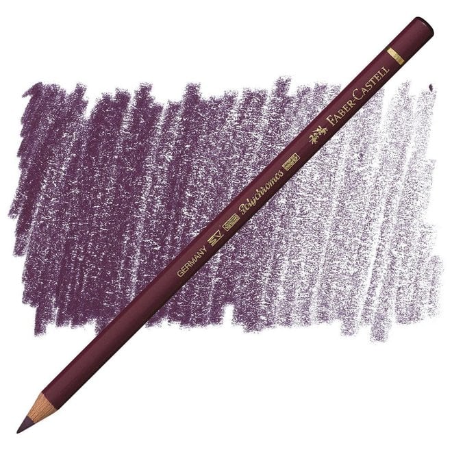 Faber Castell Polychromos Coloured Pencil 194 Red-Violet