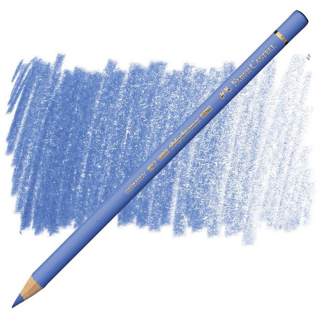 Faber Castell Polychromos Coloured Pencil 140 Light Ultramarine