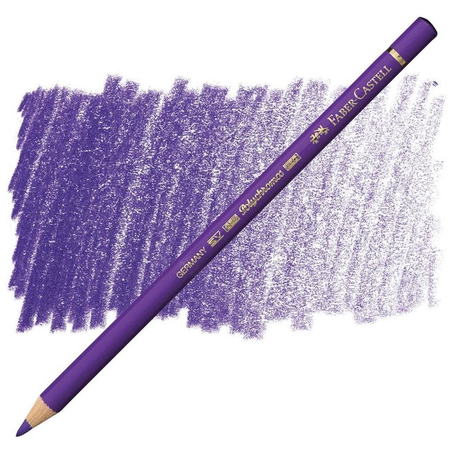 Faber Castell Polychromos Coloured Pencil 136 Purple Violet