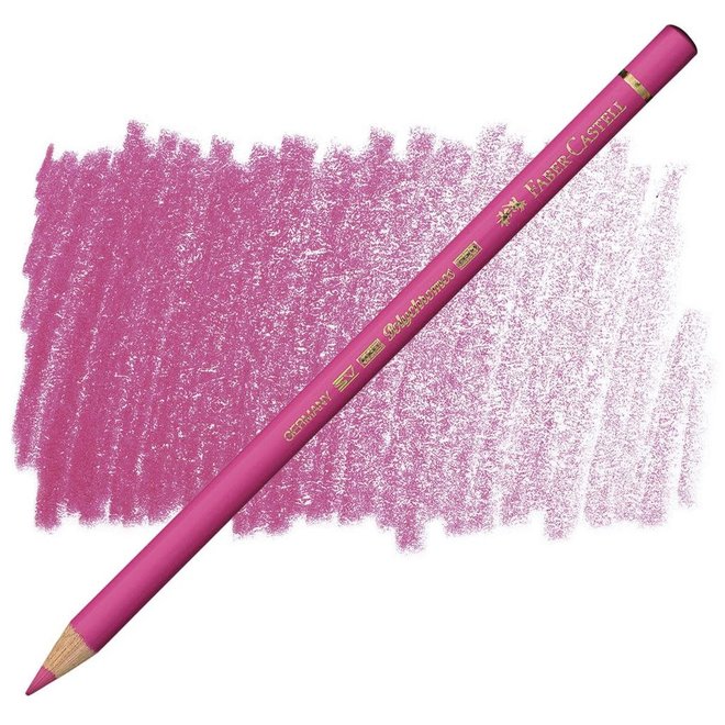 Faber Castell Polychromos Coloured Pencil 128 Light Purple Pink