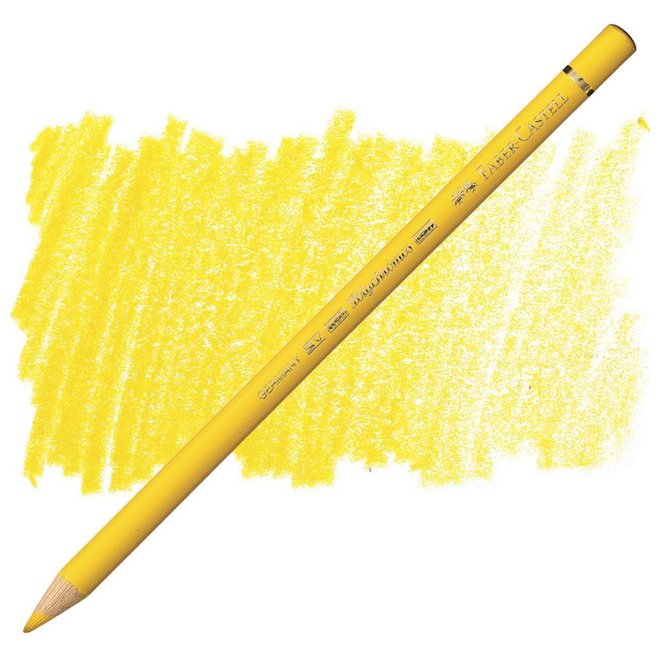 Faber Castell Polychromos Coloured Pencil 108 Dark Cadmium Yellow
