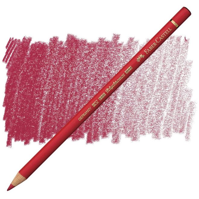 Faber Castell Polychromos Coloured Pencil 219 Deep Scarlet Red