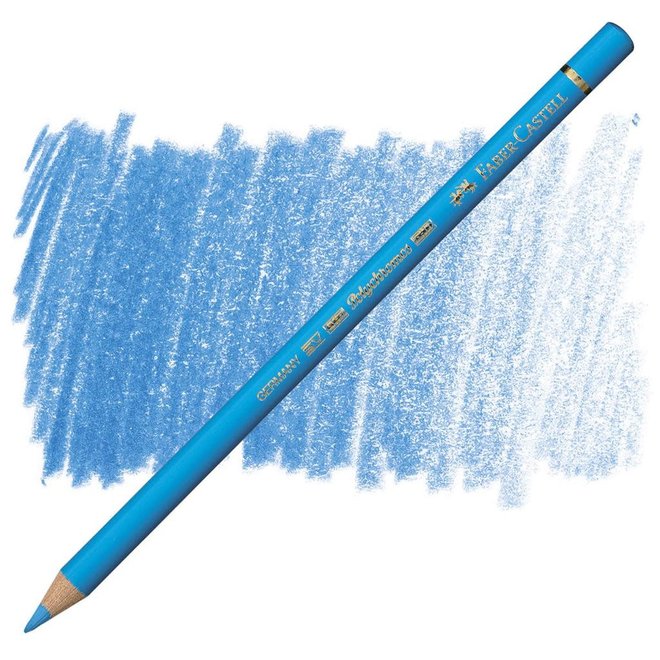 Faber Castell Polychromos Coloured Pencil 145 Light Phthalo Blue