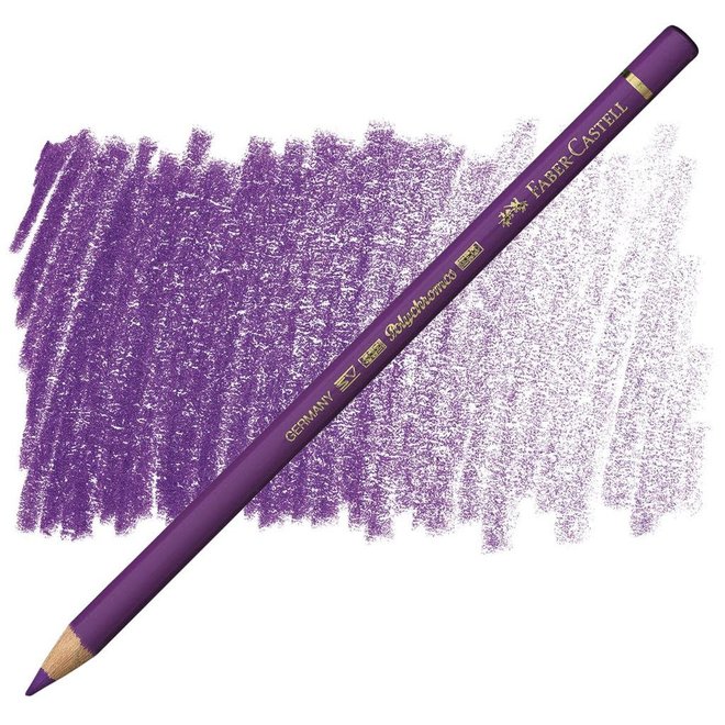 Faber Castell Polychromos Coloured Pencil 160 Manganese Violet