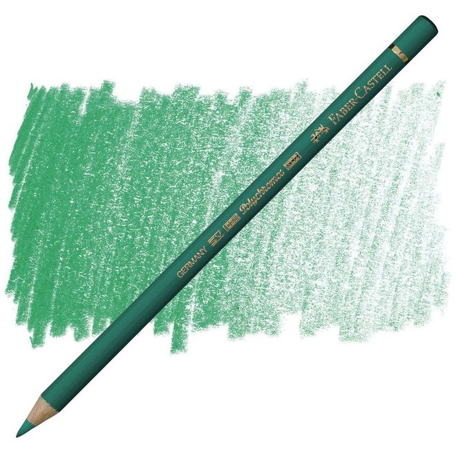 Faber Castell Polychromos Coloured Pencil 161 Phthalo Green