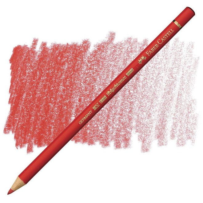 Faber Castell Polychromos Coloured Pencil 118 Scarlet Red