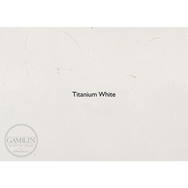 Gamblin Artist Oil  150ML Titanium White