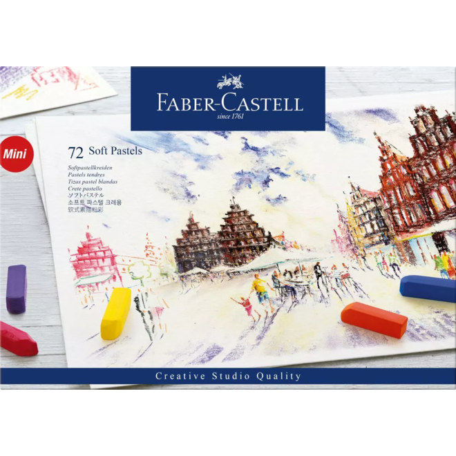 Faber Castell Soft Pastels Mini 72Pk Set