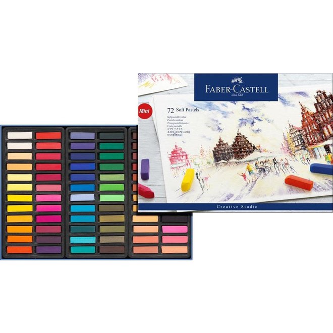 Faber Castell Soft Pastels Mini 72Pk Set