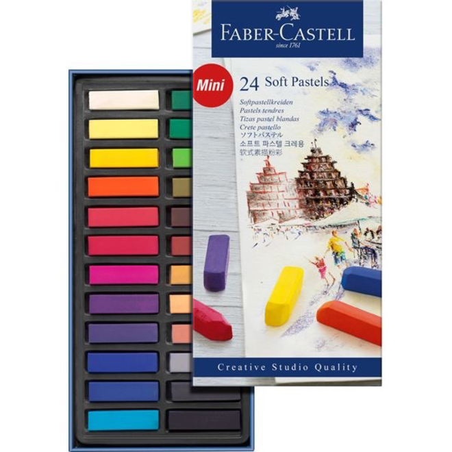 Faber Castell Soft Pastels Mini 24PK Set