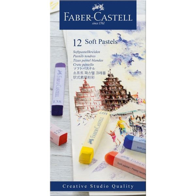 Faber Castell Soft Pastels 12Pk Set