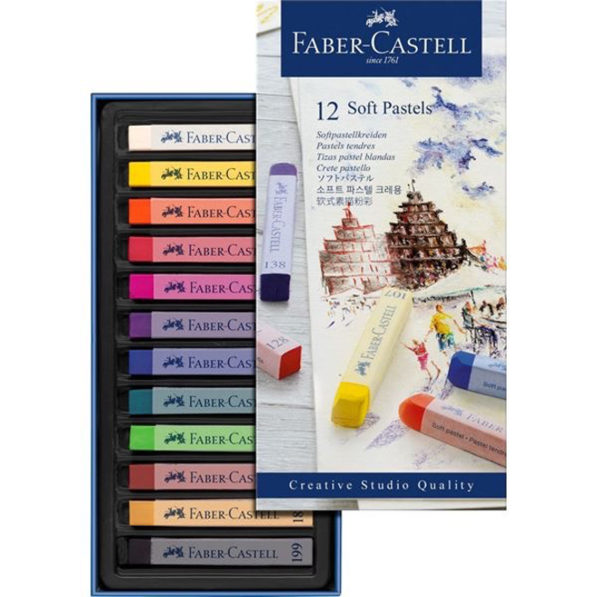 Faber Castell Soft Pastels 12Pk Set