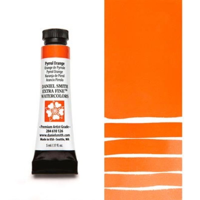 Daniel Smith Xf Watercolor 5Ml Pyrrol Orange