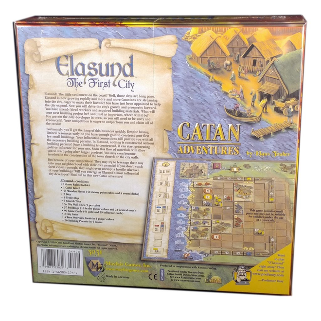 CATAN ADVENTURES: ELASUND - THE FIRST CITY