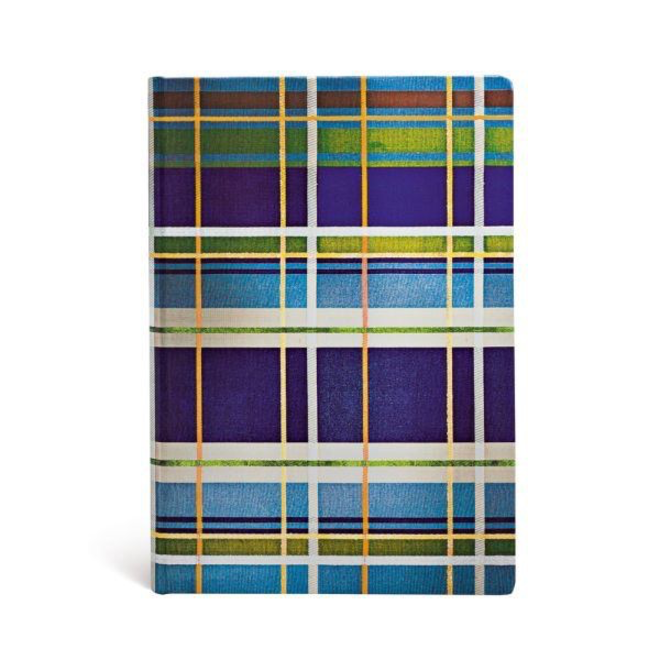 PAPERBLANKS JOURNAL MAD FOR PLAID DAVENPORT MIDI UNLINED