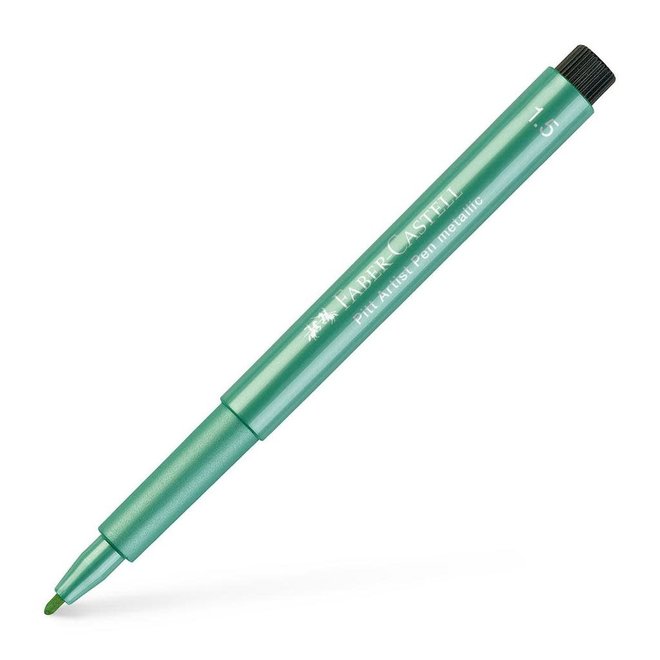 Faber Castell Pitt Pen 1.5 Green Metallic