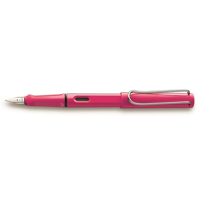 Lamy Safari Fountain Pen - Pink Medium