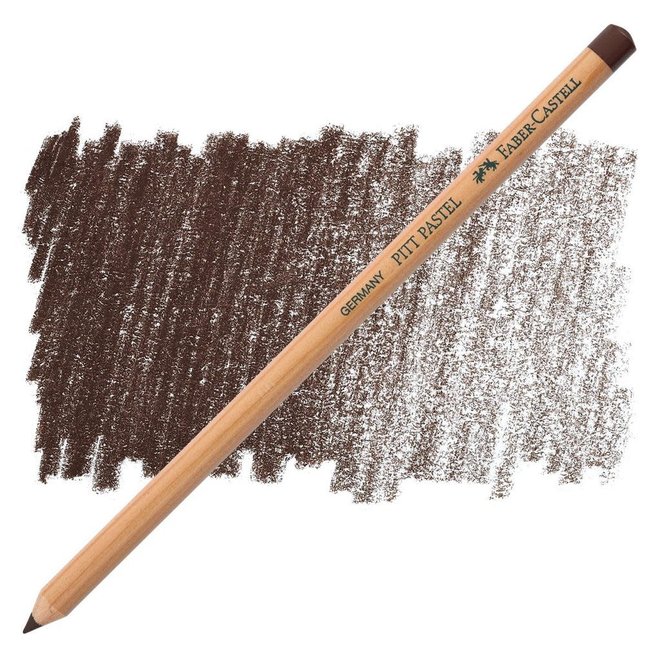 Faber Castell Pitt Pastel Pencil 177 Walnut Brown