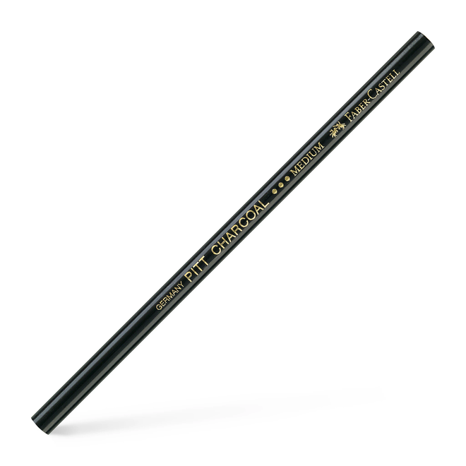 Faber Castell Pitt Natural Charcoal Pencil Medium