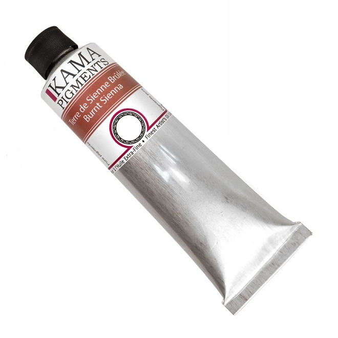 KAMA PIGMENTS ARTIST OIL 125ML BURNT SIENNA