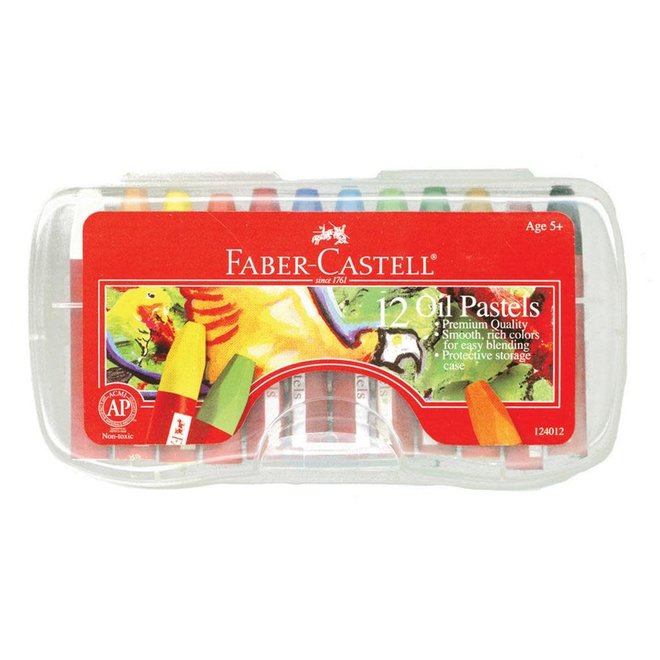 Faber Castell Oil Pastels 12Pk Set