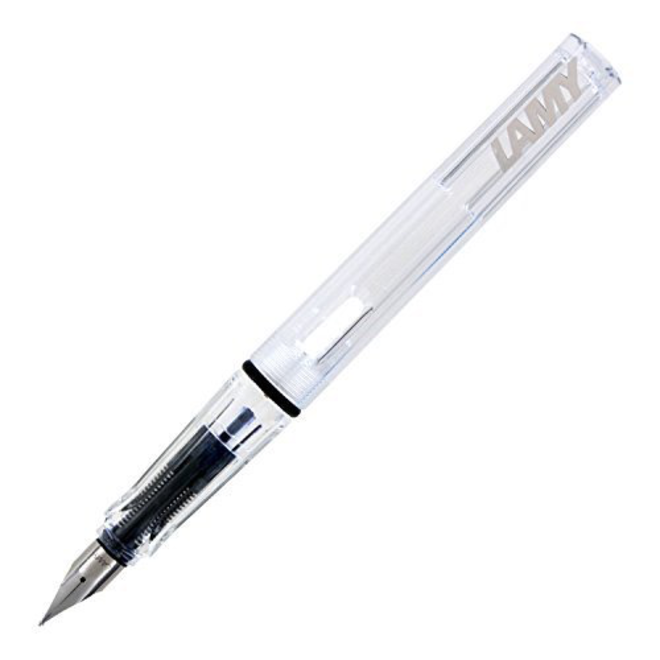 Lamy Safari Fountain Pen - Clear Vista Fine