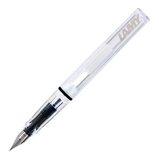 LAMY SAFARI PEN FINE CLEAR VISTA