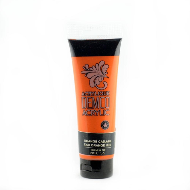 Demco Acrylic 120Ml Cadmium Orange Hue