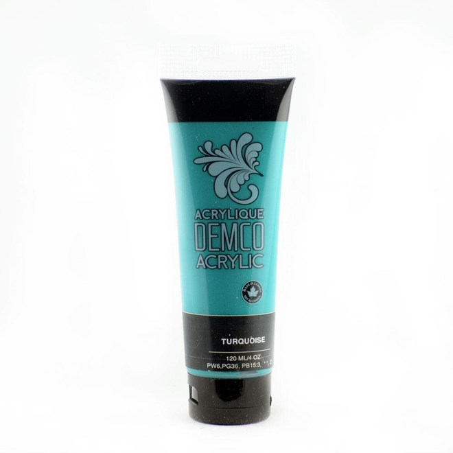 Demco Acrylic 120Ml Turquoise