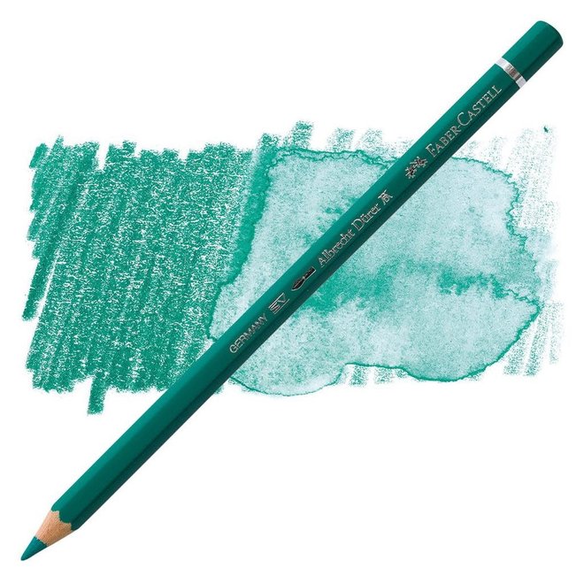 Faber Castell Durer Watercolour Pencil 276 Chrome Oxide Green Fiery