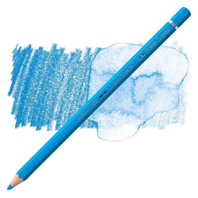 Faber Castell Durer Watercolour Pencil 145 Light Phthalo Blue